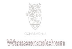 Set Briefumschlge Gohrsmhle mit Wasserzeichen mit Briefpapier (50x)